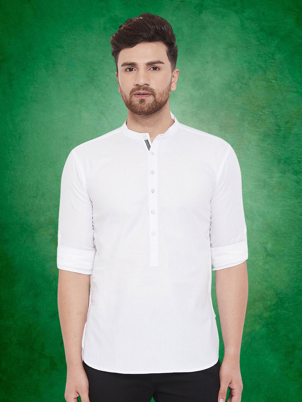 Even Apparels Men's Pure Cotton White Kurta