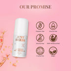 Just Herbs Under Arm Roll On For Women Floral Fiesta Long Lasting and Refreshing Women Deodorant