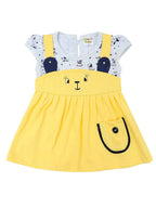 NammaBaby Baby Girl''s A-Line Mini Frock Dress - Yellow