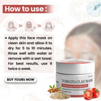 The Natural Wash Tomato Clay Face Mask