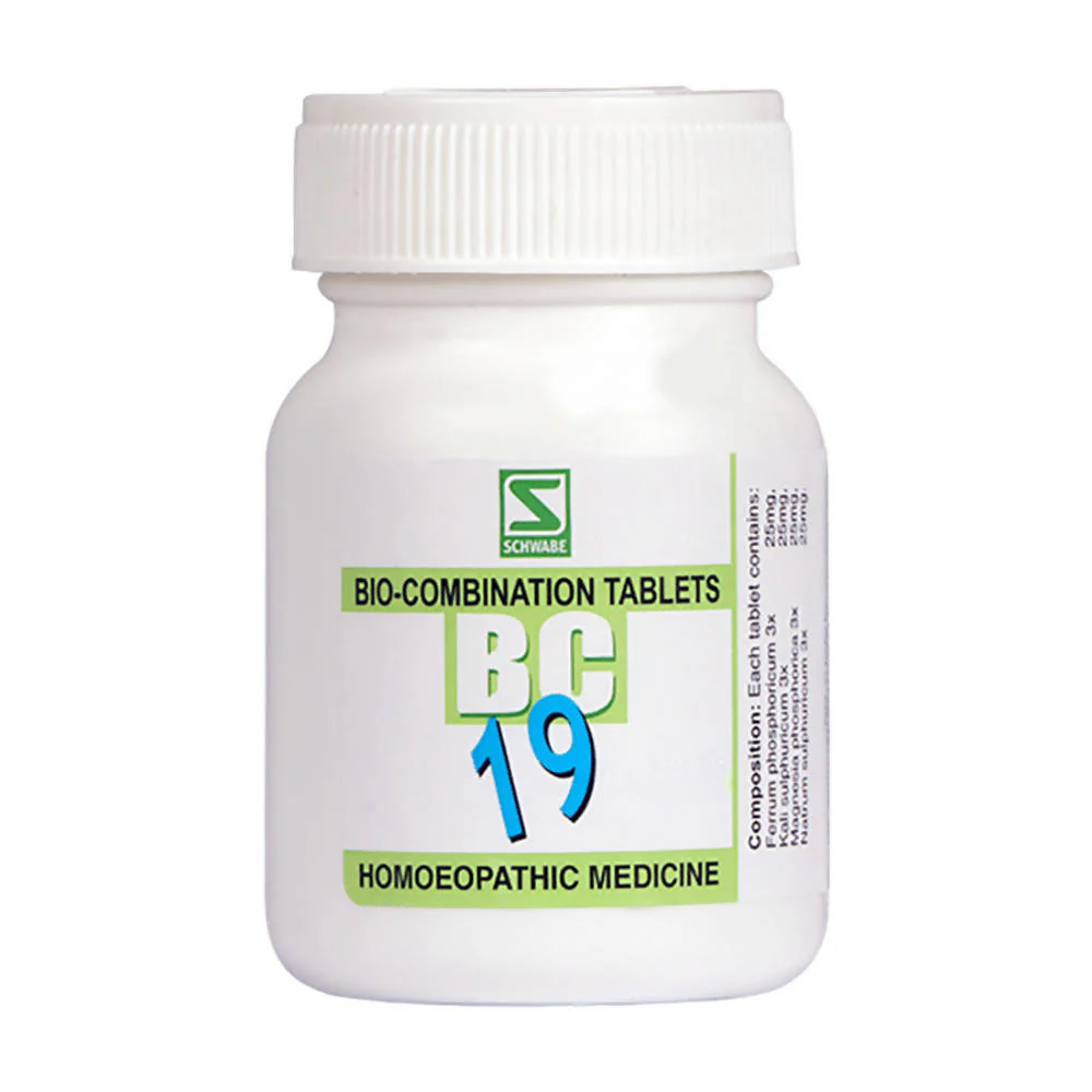 Dr. Willmar Schwabe India Bio-Combination 19 (BC 19) Tablet - Distacart