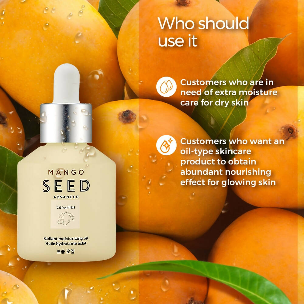 The Face Shop Mango Seed Radiant Moisturizing Oil - Korean Skincare