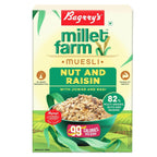 Bagrry's Millet Farm Nut & Raisin Muesli with Jowar and Ragi - Distacart