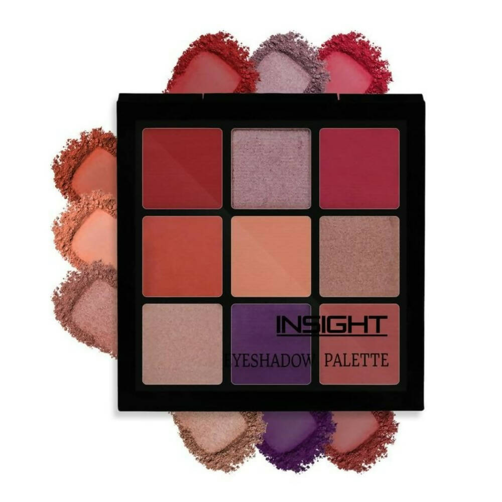 Insight Cosmetics 9 Color Eyeshadow Pallate - Rose Gold
