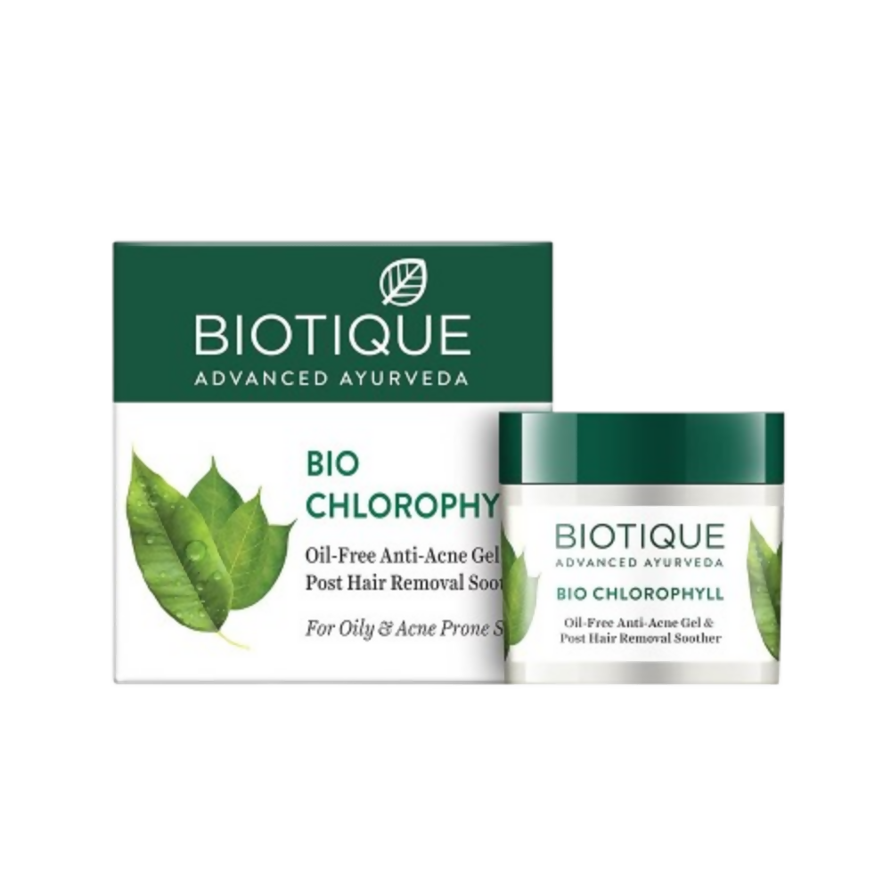 Biotique Bio Chlorophyll Oil Free Anti-Acne Gel - Distacart