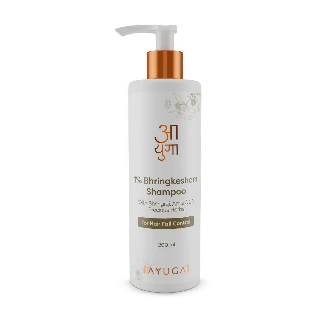 Ayuga 1% Bhringkesham Hair Fall Control Shampoo