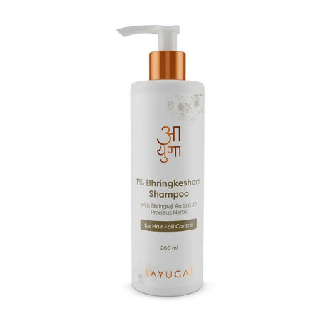 Ayuga 1% Bhringkesham Hair Fall Control Shampoo