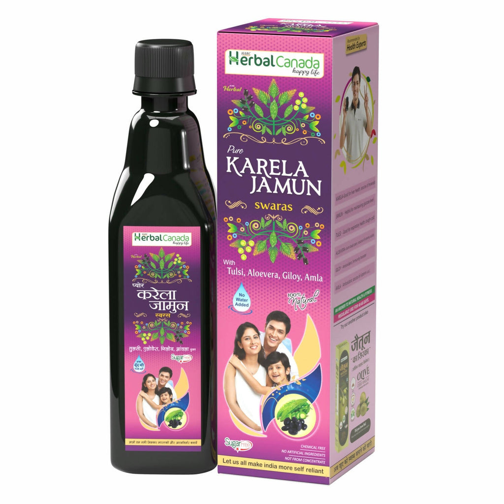 Herbal Canada Karela Jamun Swaras - Distacart