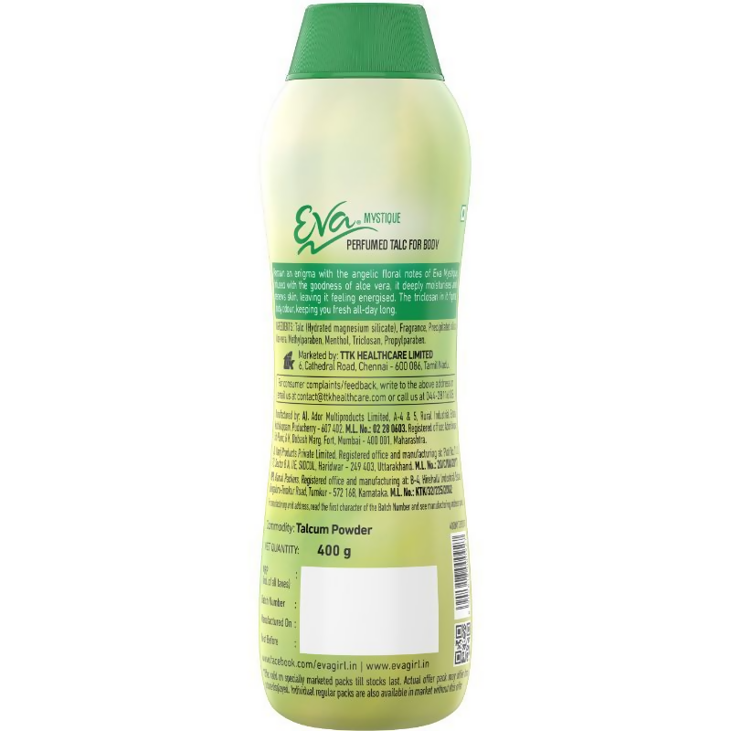 Eva Perfumed Talc For Face & Body - Mystique