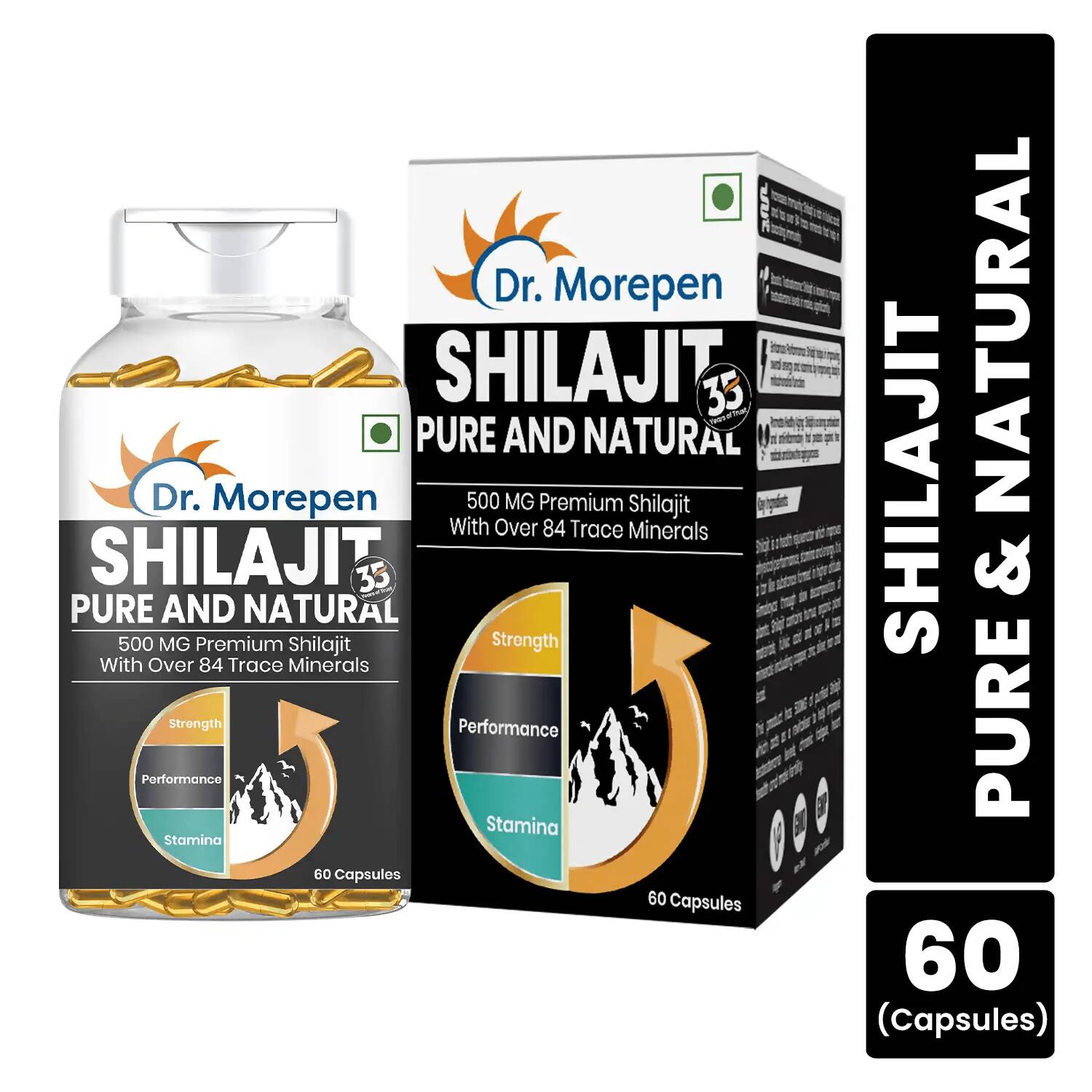 Dr. Morepen S J Capsules and Testosterone Booster Tablets Combo - Distacart