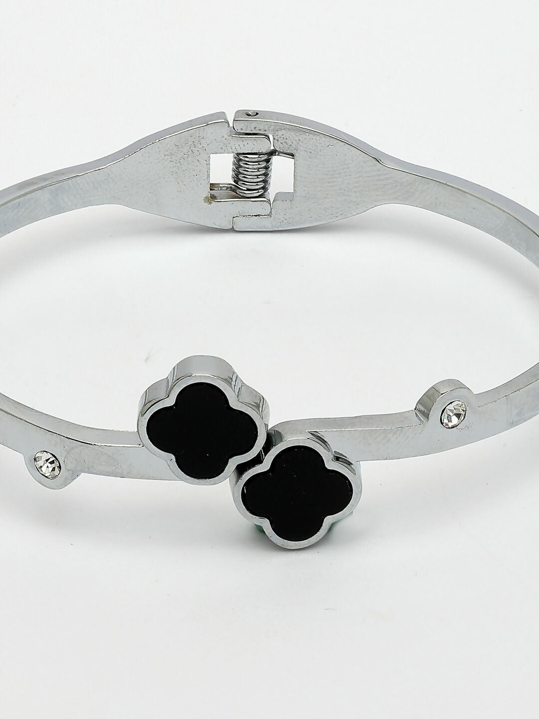 NVR Women's Silver-Plated Cuff Bracelet - Distacart