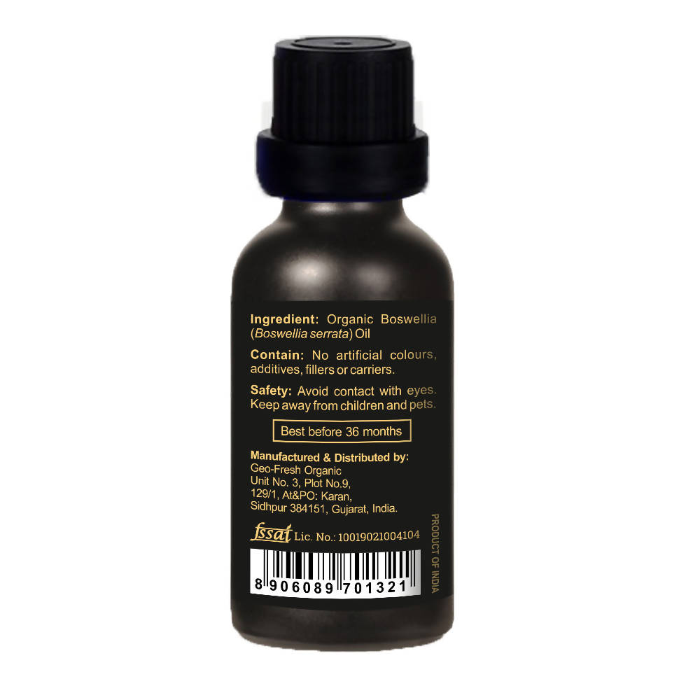 Geo-Fresh Organic Boswellia Essential Oil