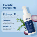 Man Matters Hair Oil With Rosemary, Onion, Bhringraj, Shikkai, Brahmi & Amla Oils