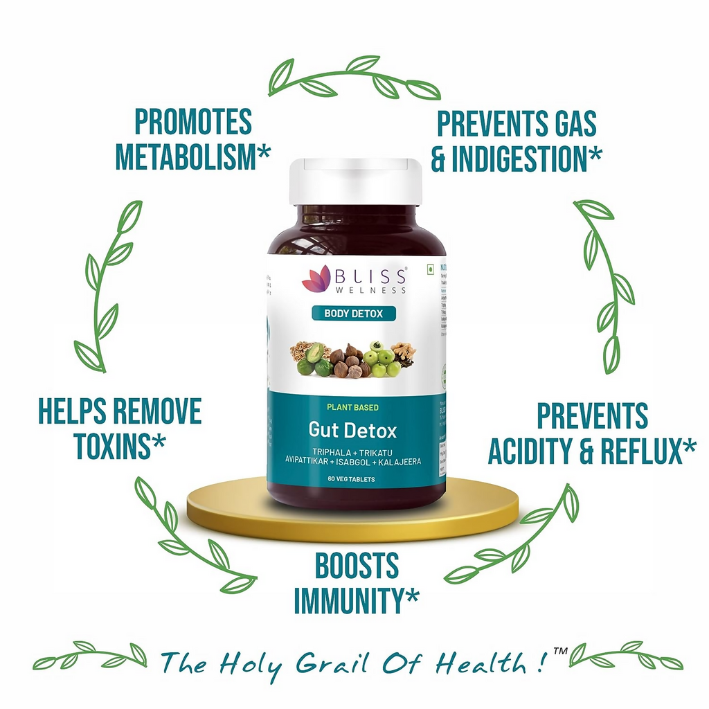 Bliss Welness Gut Detox Tablets - Distacart