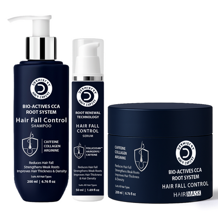 Dermistry Follicusan Hairgenyl & Caffeine Anti Hair Fall Control Serum Mask & Shampoo