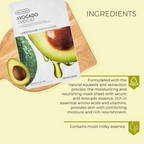 The Face Shop Real Nature Avocado Face Mask - Distacart