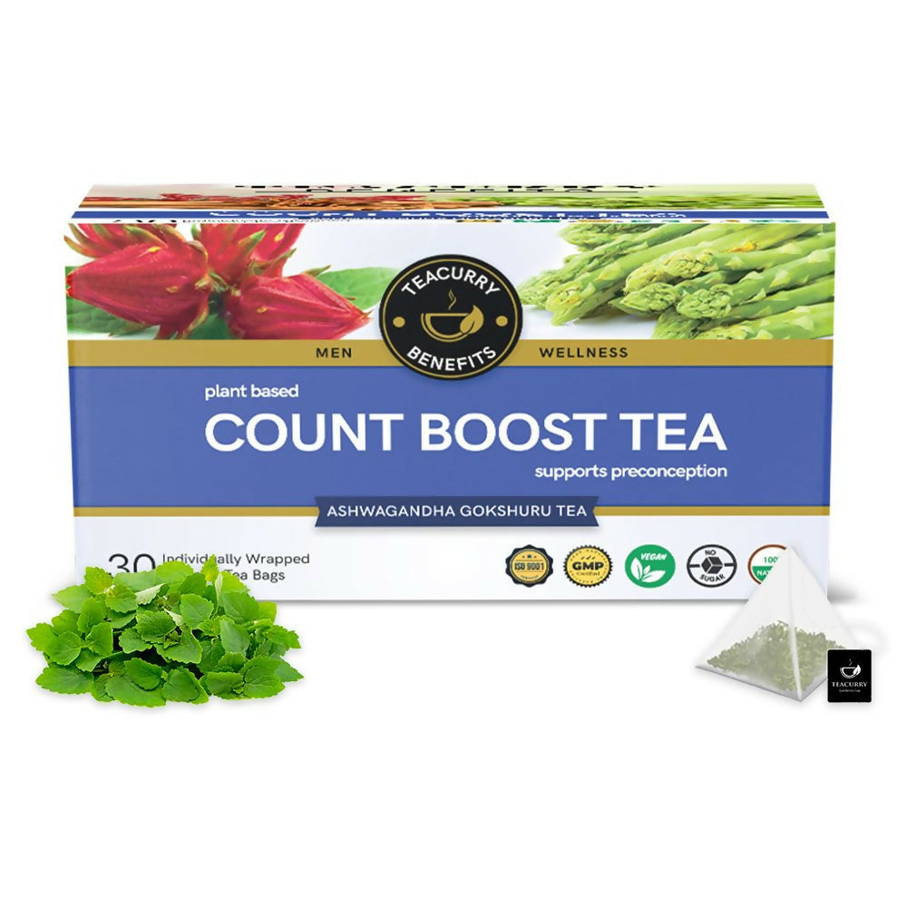 Teacurry Count Boost Tea For Men - Distacart