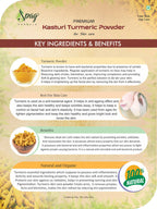 Spag Herbals Premium Kasturi Turmeric Powder