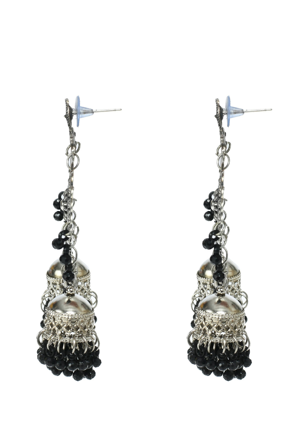 Mominos Fashion Johar Kamal Jhumkas With Maang Tikka Earrings - Distacart