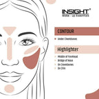 Insight Cosmetics Duo Stick Contour + Highlighter - 03 Chocolate