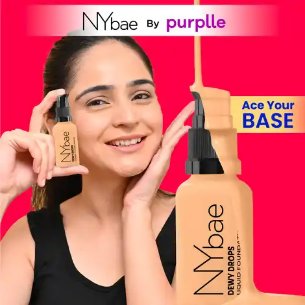 NY Bae Dewy Drops Foundation - Latte 02