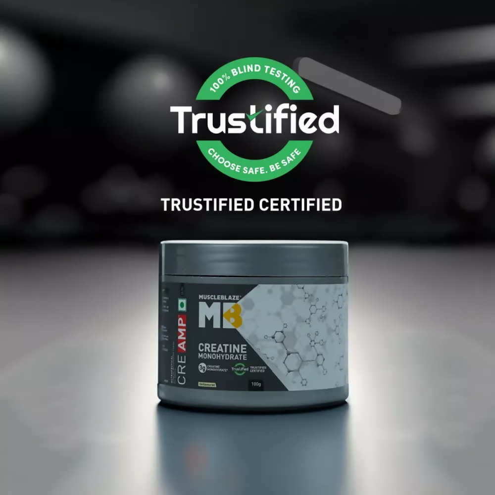 MuscleBlaze Creatine Monohydrate Creamp Unflavored