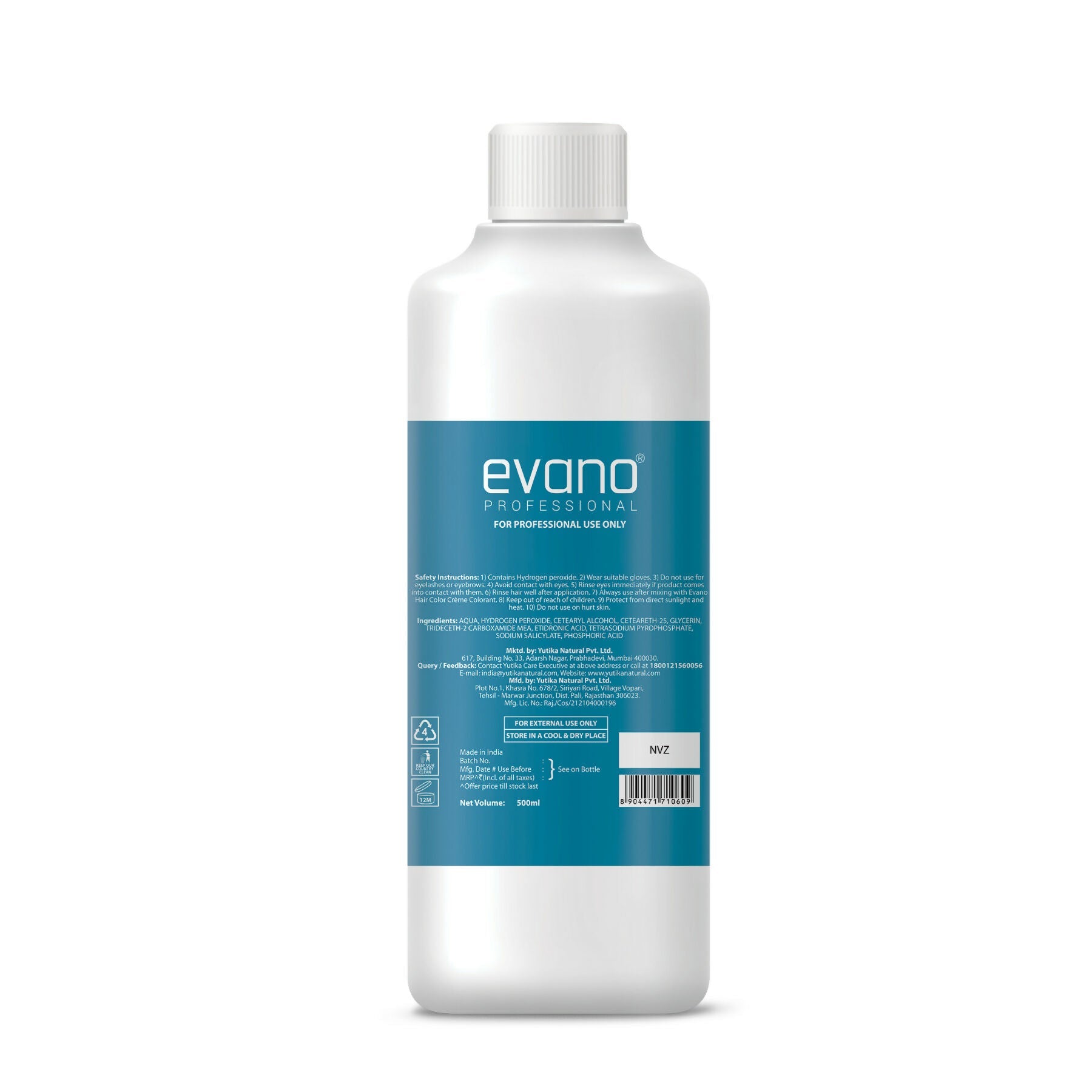 Evano Professional Developer For Hair Colour|Perfect For Women & Men Hair Color