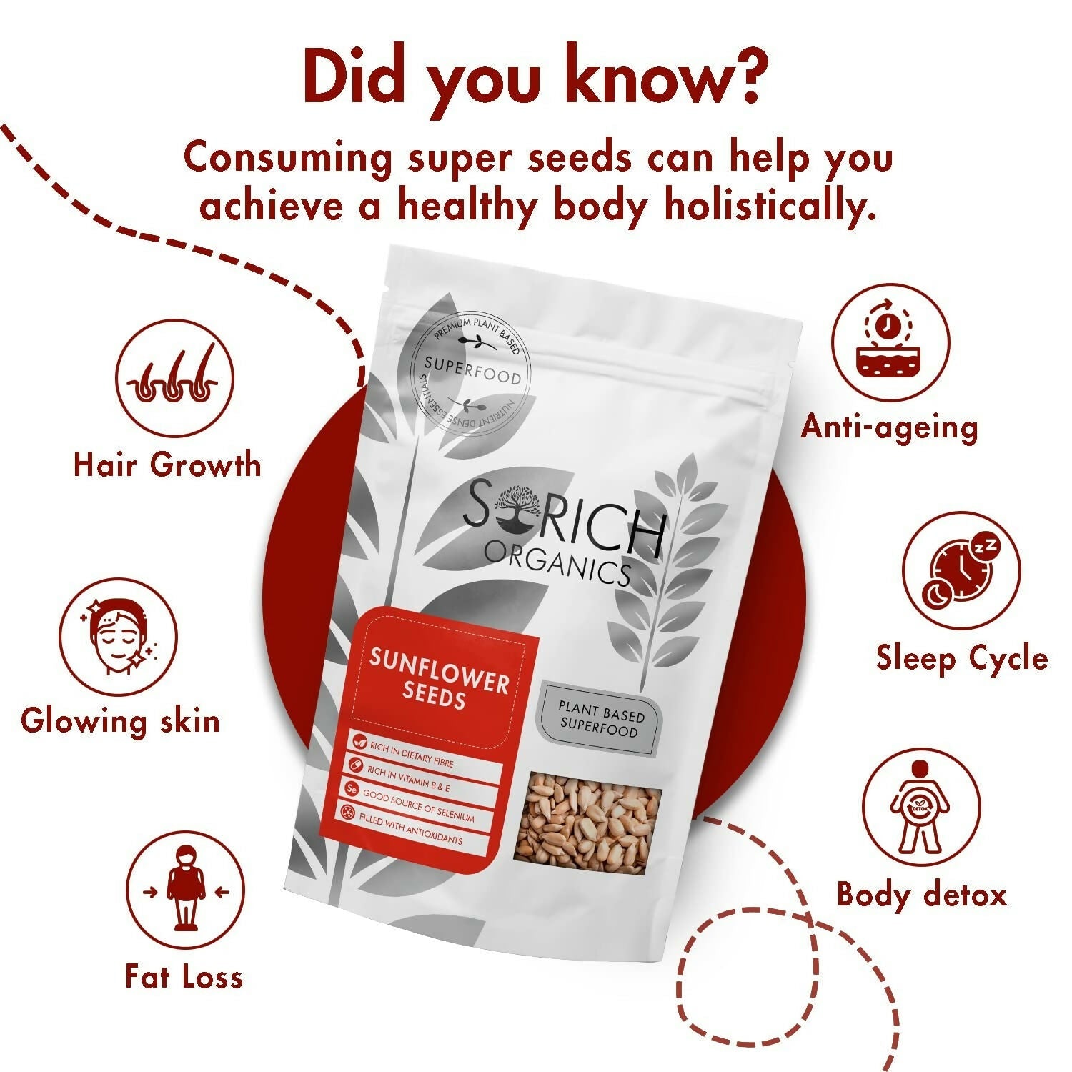 Sorich Organics Raw USDA Organic Sunflower Seeds - Distacart