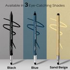 Faces Canada Ultime Pro Intense Gel Kajal With Smudger & Sharpener - Sand Beige