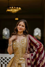 Teeya Creation Multi Color Pure Banarasi Viscose Designer Mirror Work Lehenga Choli - Distacart