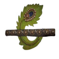 Kundan HandiKrafts Designer Wooden Leaf Shaped Key Holders