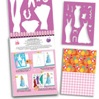 Dreamland Publications Style Studio Fashion Sketch Activity Book 2 for Girls Age 4-8 years - Distacart