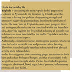 Satvi Wellness Thriphala Drink - Triphala with Cinnamon and Dry Ginger - Distacart