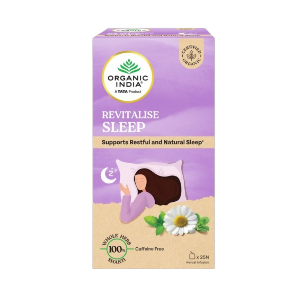 Organic India Revitalise Sleep Teabags - Distacart