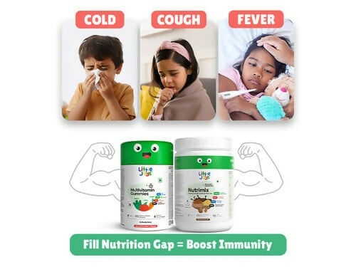 Little Joys Nutrimix Nutrition Powder 2 - 6 yrs + Multivitamin Gummies Combo - Distacart