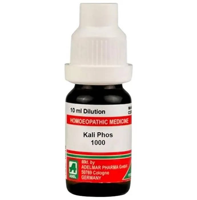 Adel Homeopathy Kali Phos Dilution - Distacart