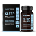 HappyMind Botanicals Sleep Well Plus Veg Tablets