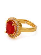 Ruby Raang Red Stone Ring