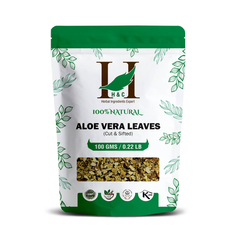 H&C Herbal Aloe Vera Leaves Cut & Shifted Herbal Tea Ingredient