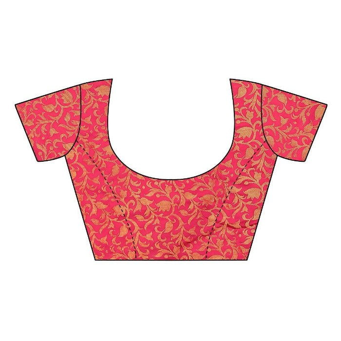 Vamika Chanderi Cotton Foil Print Blouses