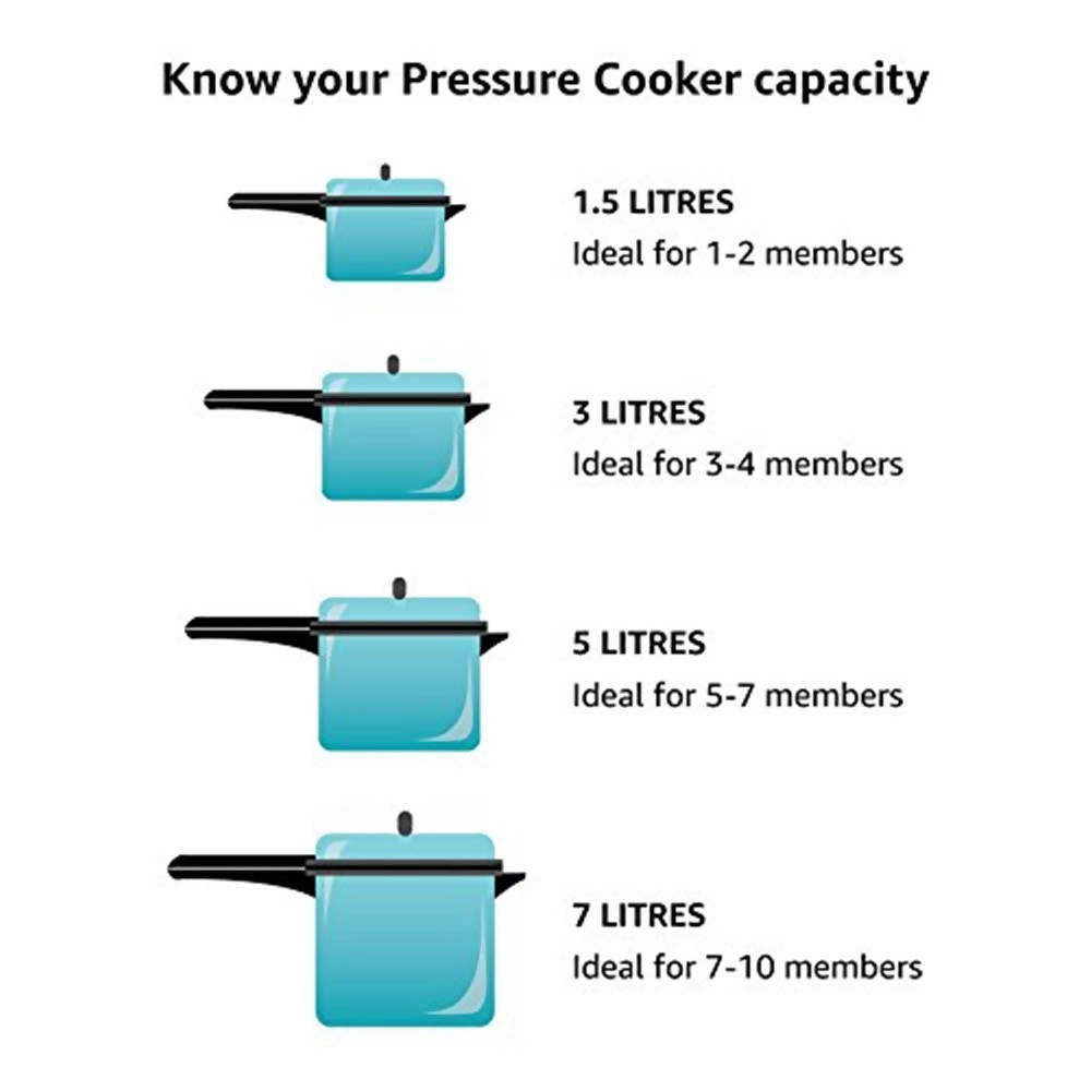 Hawkins Classic Pressure Cooker 4 Litre - Silver (CL40)
