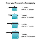 Hawkins Classic Pressure Cooker 4 Litre - Silver (CL40)