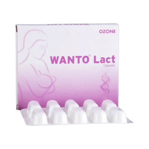 Ozone Ayurvedics Wanto Lact Capsules - Distacart