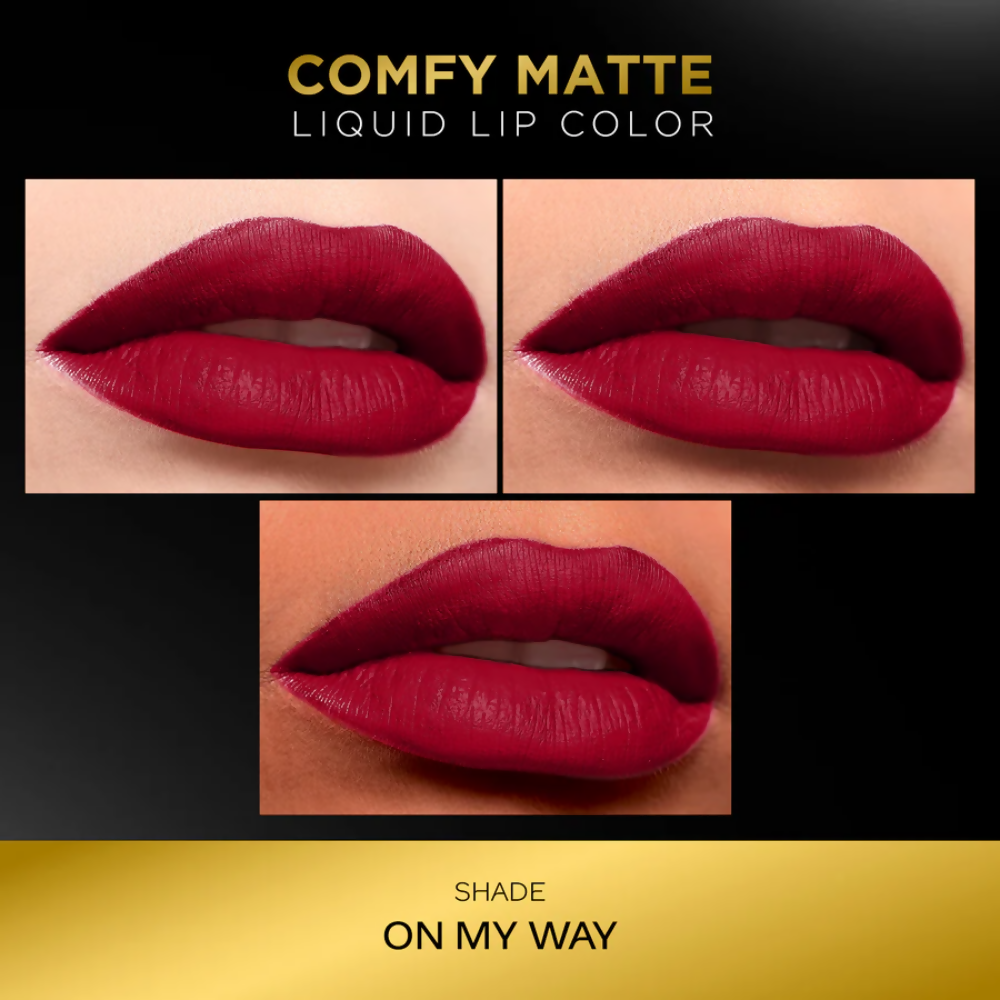Faces Canada Comfy Matte Liquid Lipstick - On My Way 01