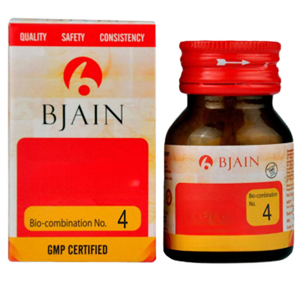 Bjain Homeopathy Bio Combination No.4 Tablet - Distacart