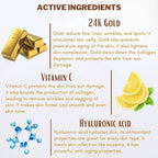Aegte 24K Gold Vitamin C Serum (With Collagen Booster)
