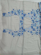 Jyoti Fashion Premium Sky Blue Faux Georgette 3MM Sequins with Thread & Jari Embroidery Lehenga Choli with Dupatta