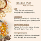Botanic Hearth Oat & Niacinamide Cleanser Face Wash Enriched with Seabuckthorn Fruit Oil, Willow Bark Extract