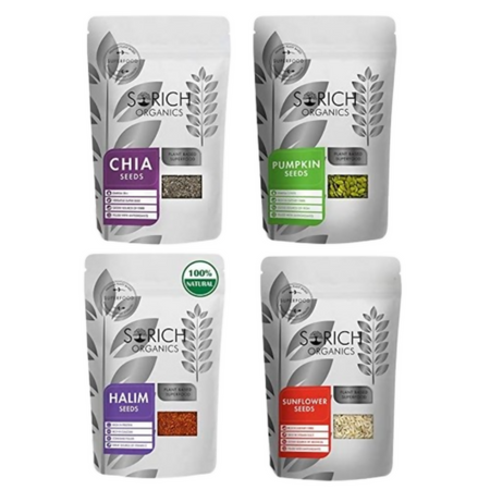 Sorich Organics Chia, Pumpkin, Sunflower and Halim Seeds