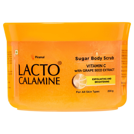Piramal Lacto Calamine Vitamin C Sugar Body Scrub